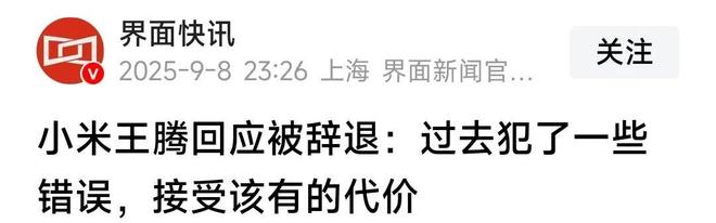 泄露机密移交证物雷军拍板永不录用！冰球突破豪华版小米高管王腾被辞退(图2)